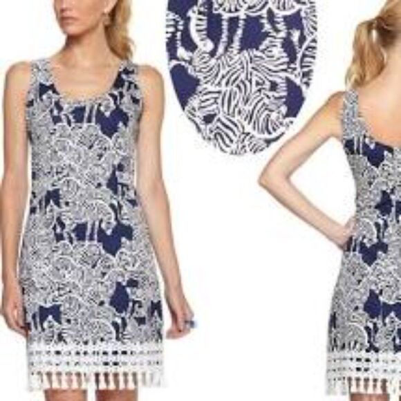 Lilly Pulitzer I Herd You Thompson Shift Dress 0 - Picture 3 of 9